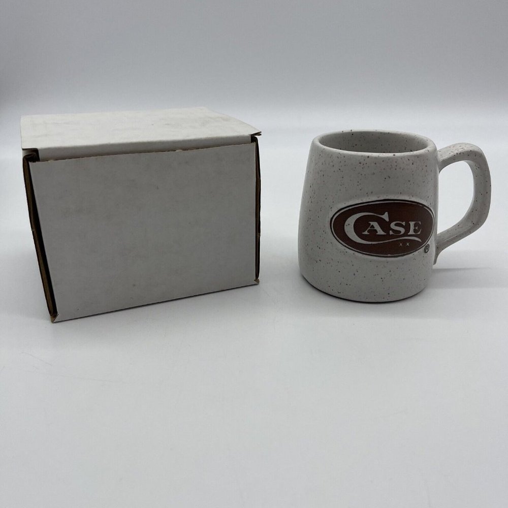 Case XX Knives Coffee Mug "1st Choice of Knife Collectors"  Onion River Pottery